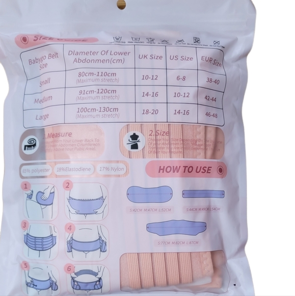 Pregnancy Support Maternity Belt, 3 in 1 Maternity Belly - Picture 8 of 8